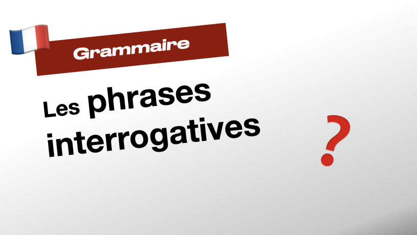 Les Phrases Interrogatives Cycle Ducatif